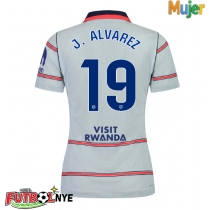 Camiseta Atletico Madrid Julian Alvarez #19 Tercera Equipación para mujer 2026-27 manga corta